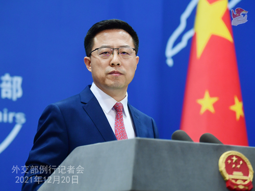 中, 일부 국가 베이징 동계올림픽으로 정치 조작…뜻대로 되지 않을 것