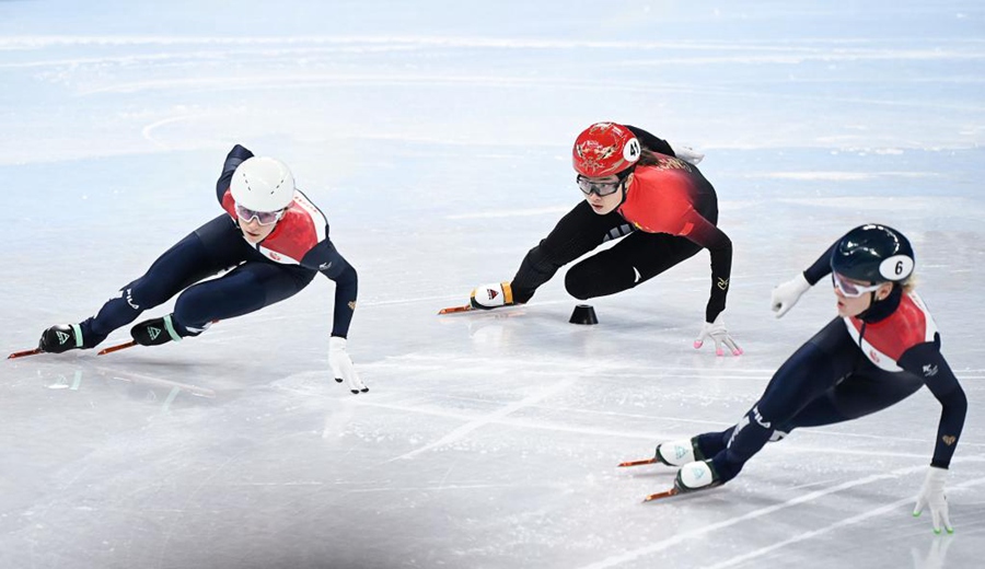 쇼트트랙 여자 3000m 계주 준결승, 中 A조 결승 진출