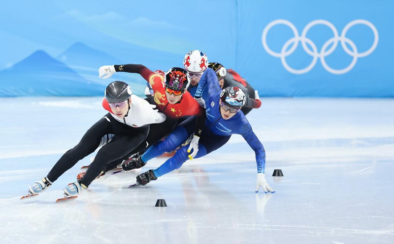 쇼트트랙 男 1500m 런쯔웨이 아쉬운 결승 진출 무산, 韩 황대헌 금메달 획득