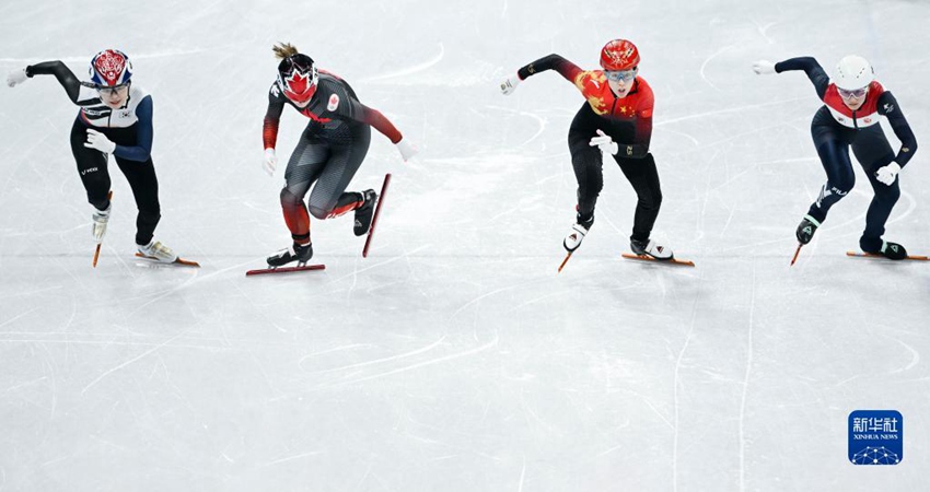 [올림픽] 쇼트트랙 여자 3000m 계주 결승, 中 국가대표팀 동메달