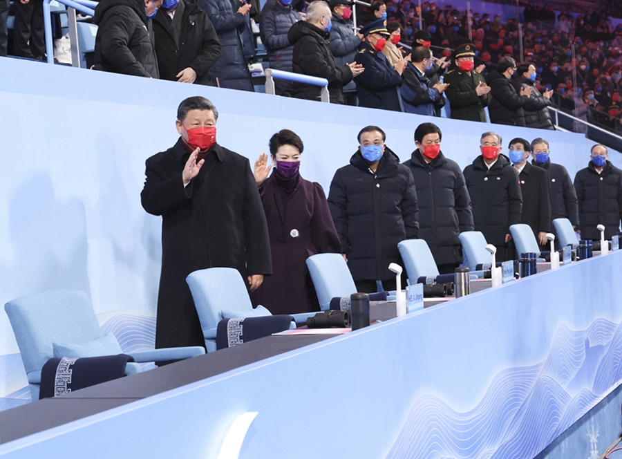 시진핑, 베이징 동계패럴림픽 폐막식 참석