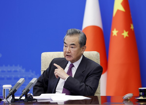왕이 외교부장, 日美의 중국 관련 행보에 대한 입장 밝혀