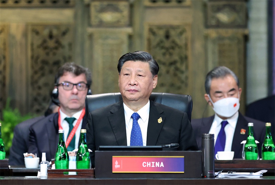 시진핑 주석 G20서 연설…시대의 도전 공동 대응 호소