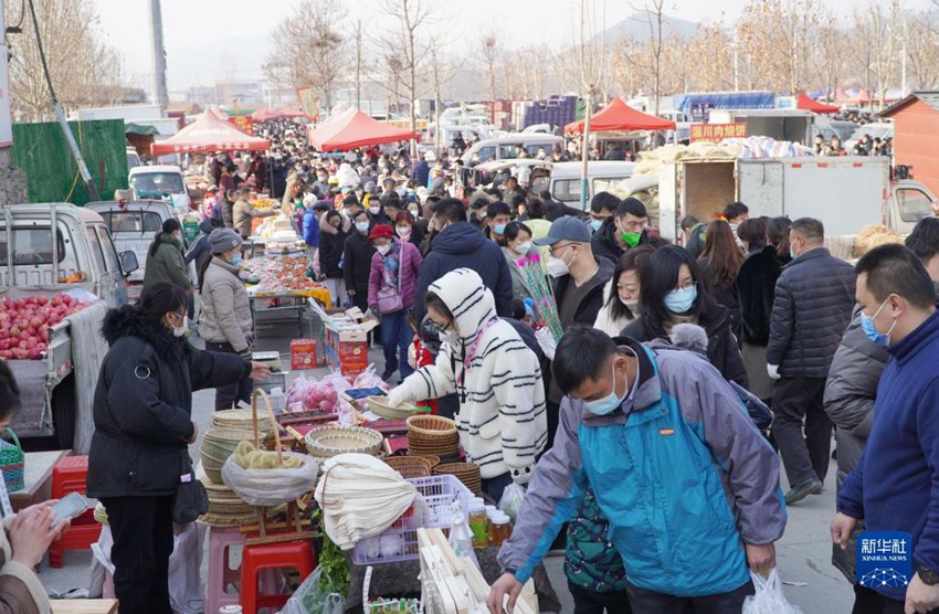 [포토] 산둥, 시골장 성황