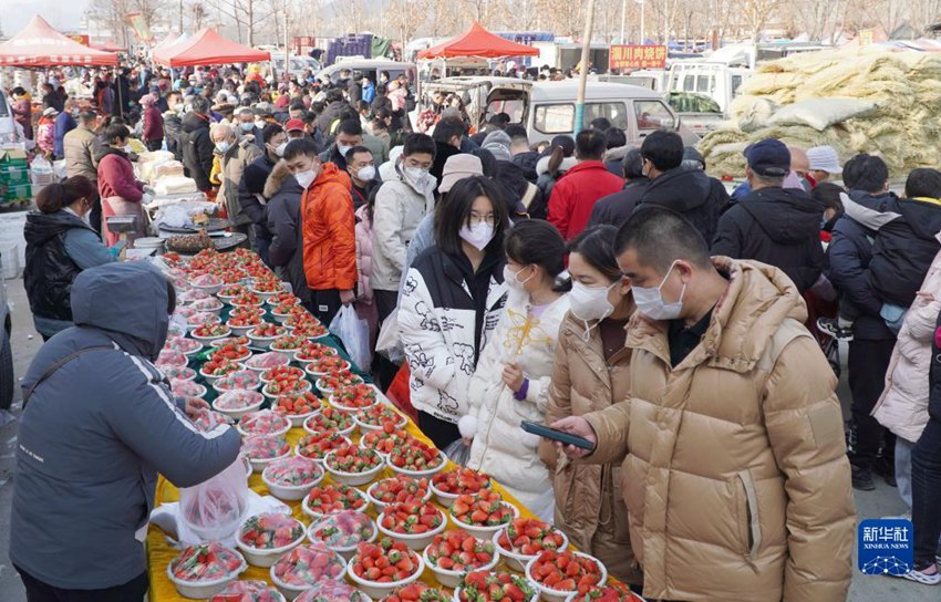 [포토] 산둥, 시골장 성황