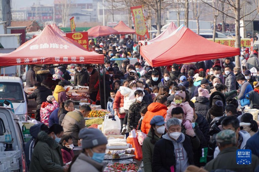 [포토] 산둥, 시골장 성황