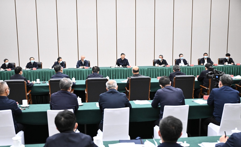 시진핑 주석, 슝안신구 시찰 및 좌담회 주재