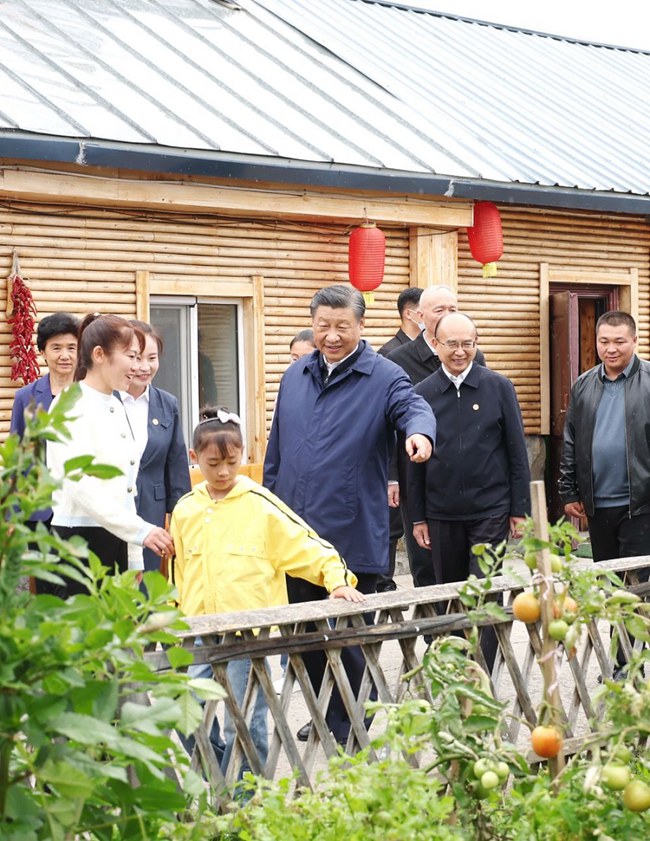 시진핑 주석, 헤이룽장성 모허 삼림농장 시찰