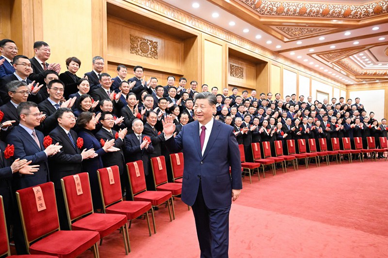 시진핑 주석, 중국 대외원조 의료단 파견 60주년 기념 및 표창대회 대표 접견