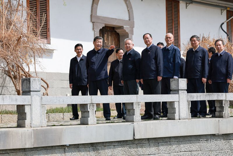 시진핑 주석, 후난성 창더시 시찰