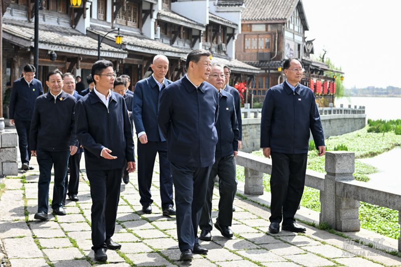 시진핑 주석, 후난성 창더시 시찰