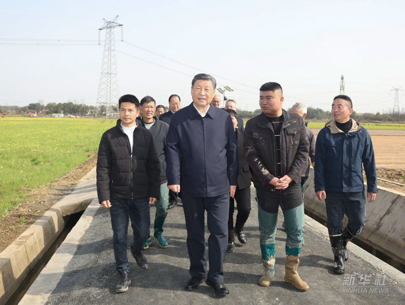 시진핑 주석, 후난성 창더시 시찰