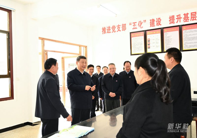 시진핑 주석, 후난성 창더시 시찰