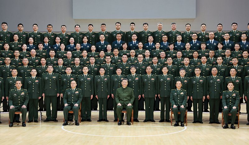 시진핑 주석, 육군 군의대학교 시찰