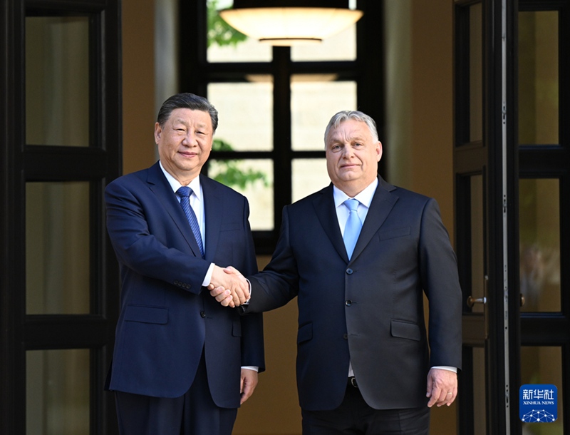 시진핑 주석, 오르반 헝가리 총리와 회담