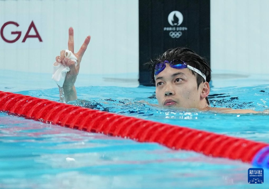 [파리올림픽] 中 왕순, 남자 200m 개인혼영 동메달...“최선을 다했기에 여한이 없다”