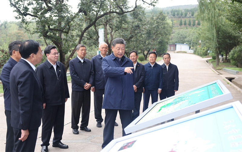 시진핑 주석, 간쑤성 시찰