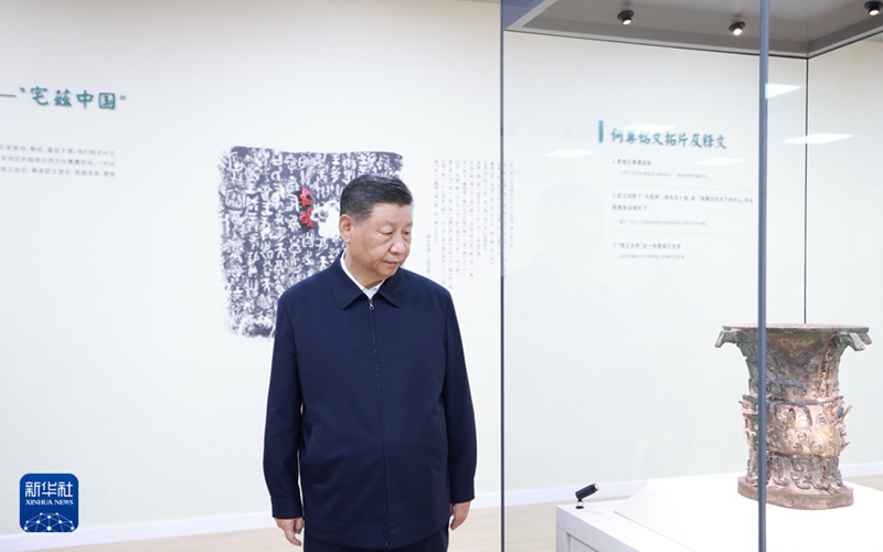 시진핑 주석, 간쑤성 시찰