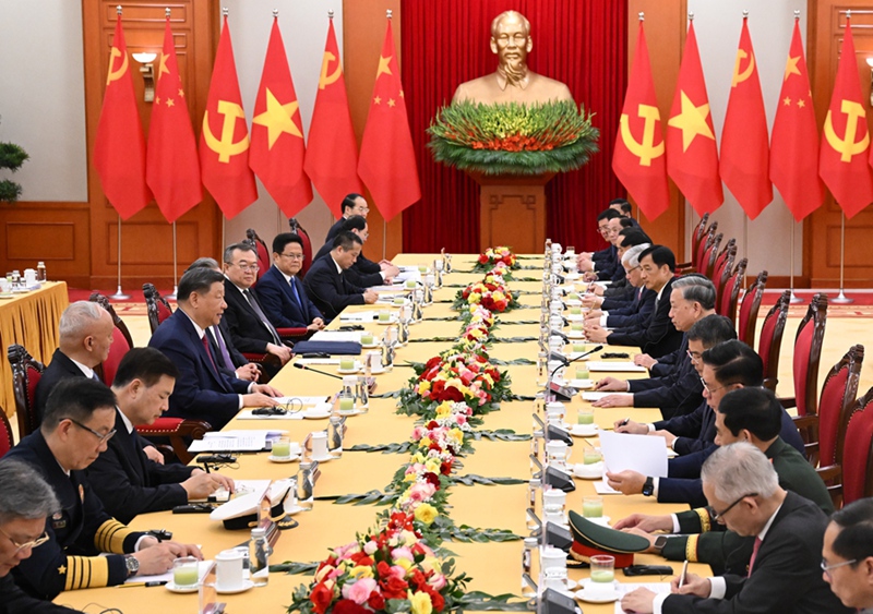 시진핑 주석, 또 럼 베트남 공산당 중앙위원회 서기장과 회담