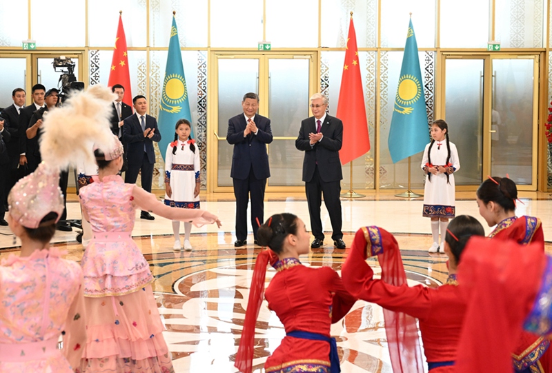 시진핑 주석, 아스타나 도착…제2회 중국-중앙아시아 정상회의 참석