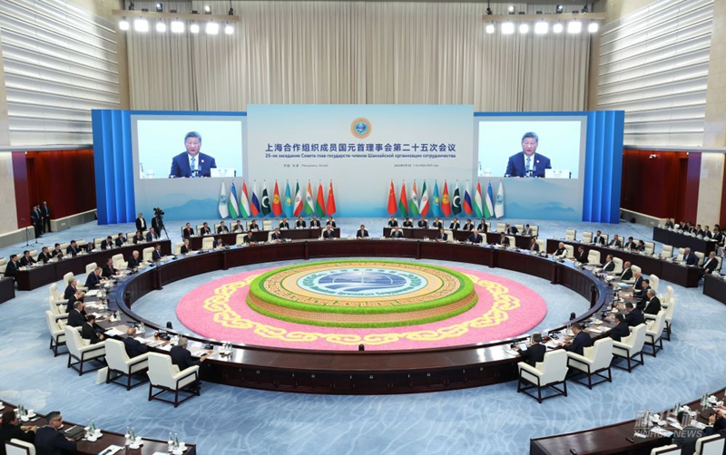 시진핑 주석, SCO 정상회의 제25차 회의 주재