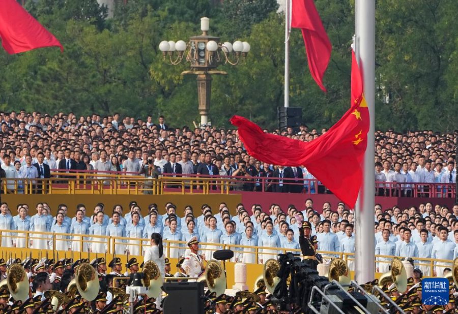 중국 인민 항일전쟁 및 세계 반파시스트 전쟁 승리 80주년 기념 대회 베이징서 개최