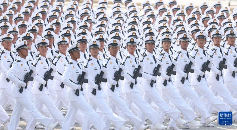 중국 인민 항일전쟁 및 세계 반파시스트 전쟁 승리 80주년 기념 대회 베이징서 개최…중국군대, 위풍당당!