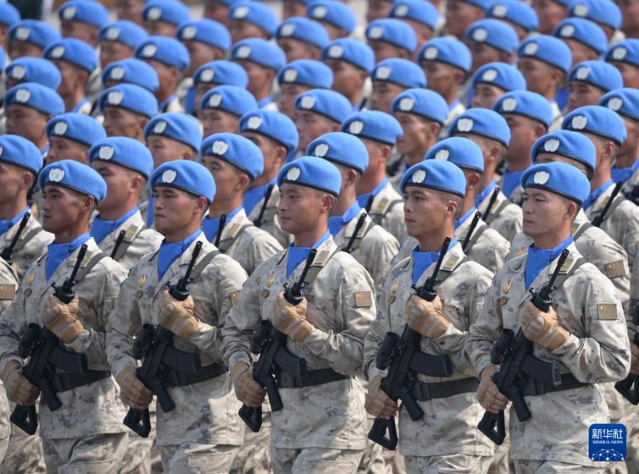 중국 인민 항일전쟁 및 세계 반파시스트 전쟁 승리 80주년 기념 대회 베이징서 개최…중국군대, 위풍당당!