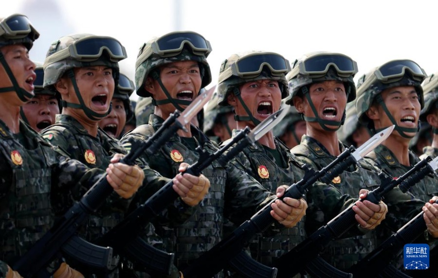 중국 인민 항일전쟁 및 세계 반파시스트 전쟁 승리 80주년 기념 대회 베이징서 개최…중국군대, 위풍당당!