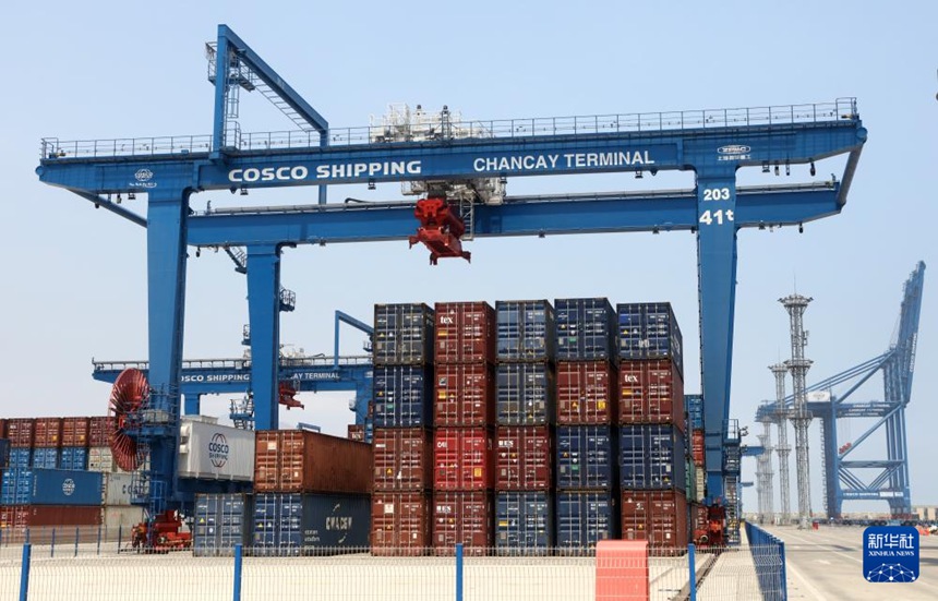 중국-페루 ‘일대일로’ 찬카이항, 5개월 만에 수출입 7.7억 달러 돌파