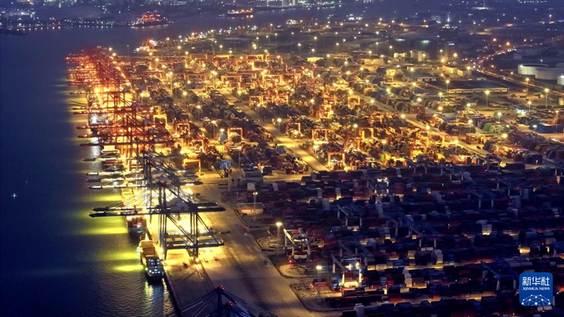 中 서부 육해신통로 화물열차, 올해 화물량 120만 TEU 돌파