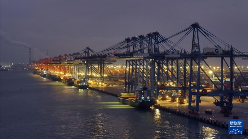 中 서부 육해신통로 화물열차, 올해 화물량 120만 TEU 돌파