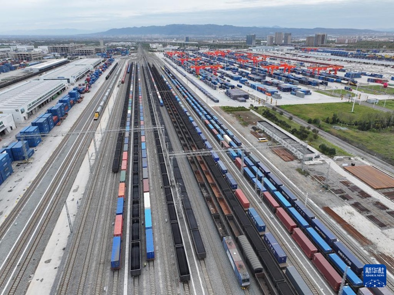 중국-유럽 화물열차(시안) 2025년 운행 횟수 5000회 돌파