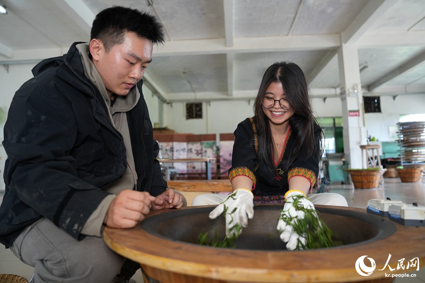 하이난 바이사, 유기농 차 문화가 외국 전문가들 마음 사로잡다