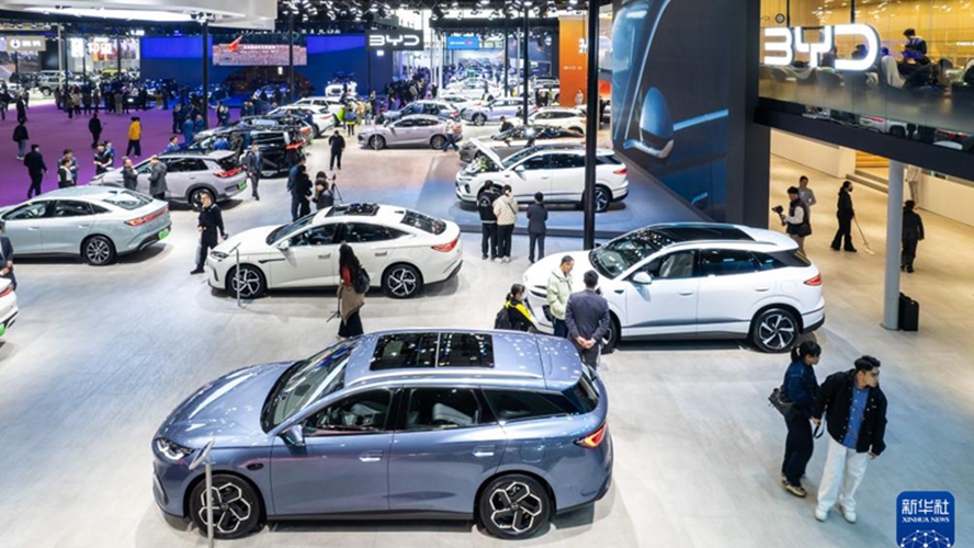 제21회 창사 국제 자동차 전시회 개막