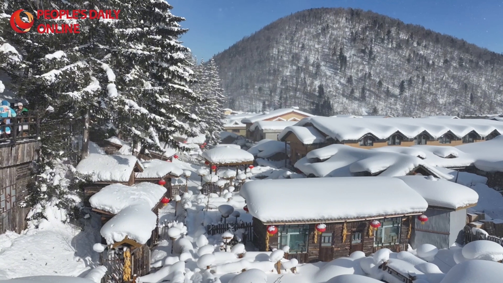 30초 영상으로 본 설경 펼쳐진 ‘중국 설향’