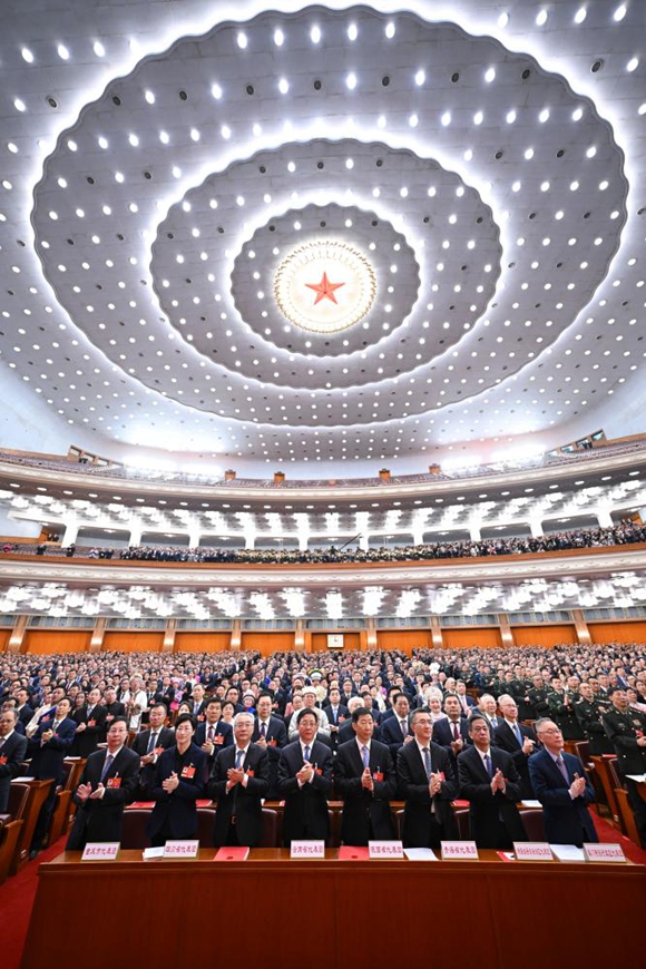 [중국 양회] 中 14기 전인대 4차 회의 폐막