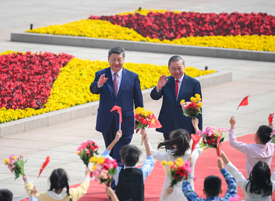 시진핑 주석, 또 럼 베트남 서기장과 회담