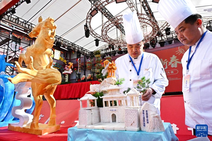 칼 끝서 피어난 꽃, 음식 예술로 승화