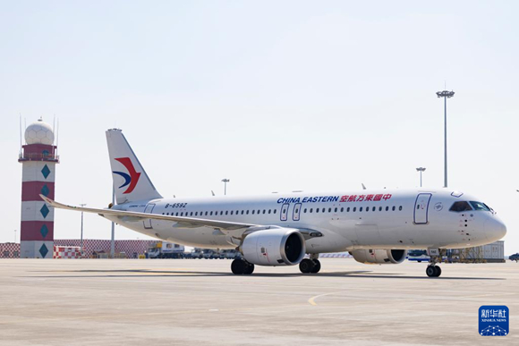 中 국산 여객기 C919, 여객 수송 500만명 돌파