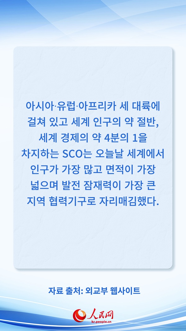 카드뉴스로 알아보는 상하이협력기구
